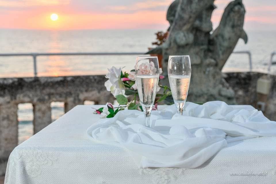 Sonnenuntergang im Cilento