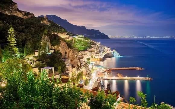 Amalfi bei Nacht