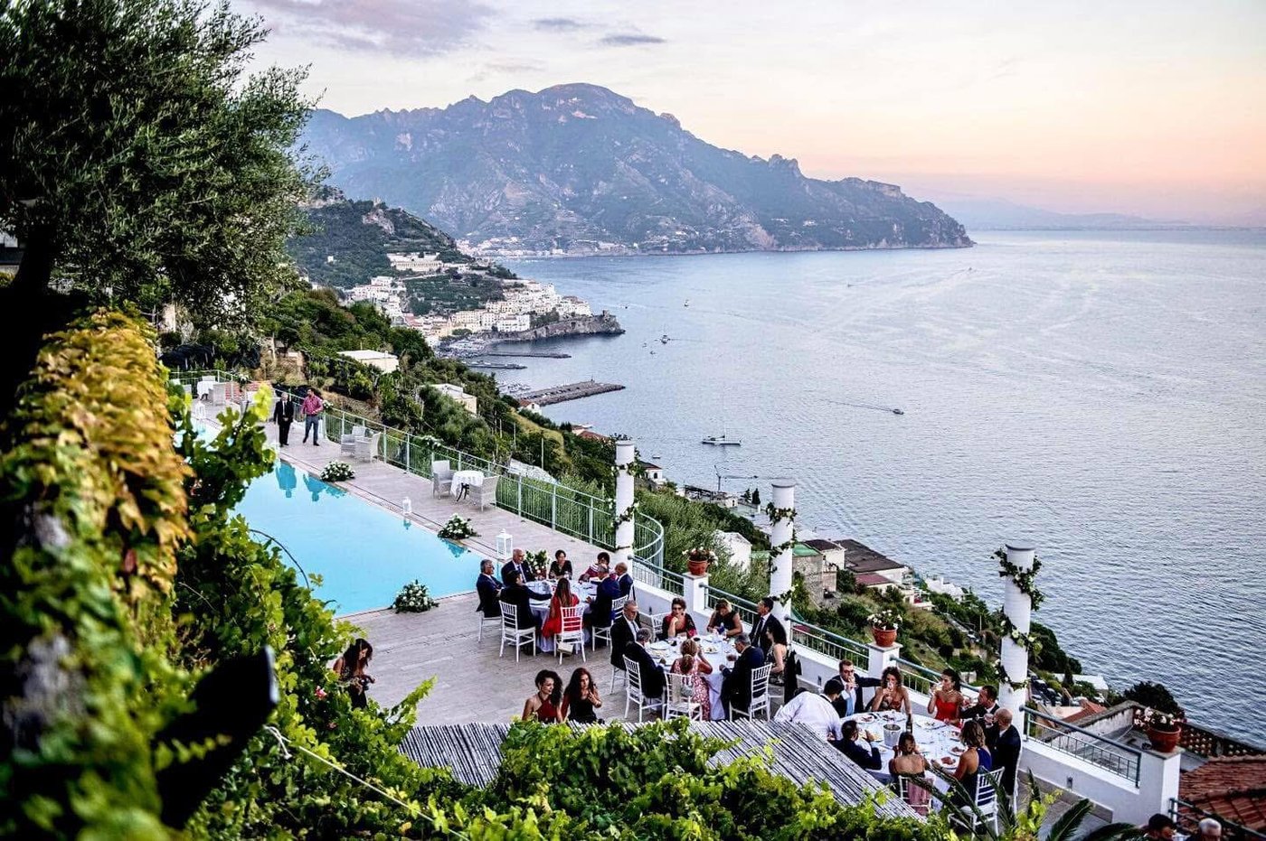 Panorama-Dinner in Amalfi