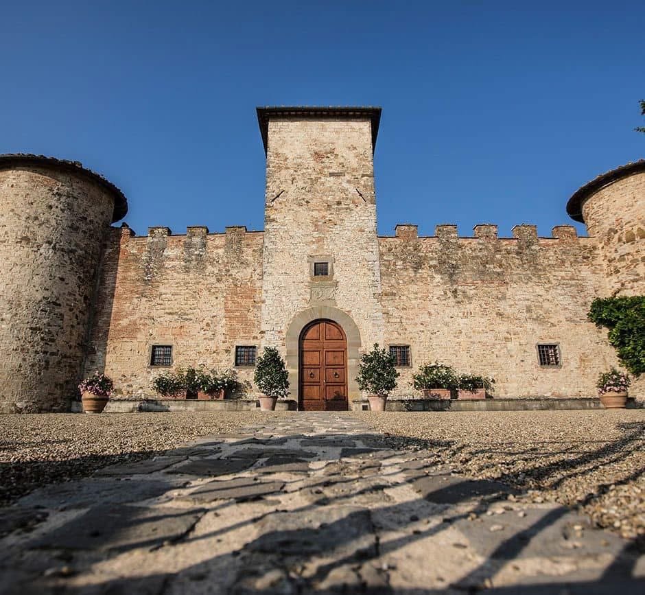 Schloss in der Toskana